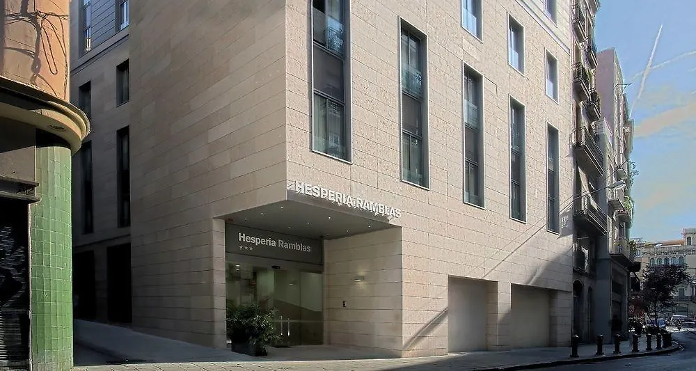 Hotel Hesperia Barcelona Ramblas 4*,  España